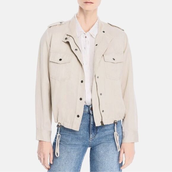 NWT Rails | Collins Military Jacket in Bone Size XXL - Picture 6 of 16